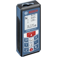 Bosch Professional GLM 80 Laser-Entfernungsmesser Li-Ionen Akku, Stativadapter 6.3mm (1/4") Messbereich (max.) 80m Bosch Professional GLM 80 Laser-Entfernungsmesser Li-Ionen Akku, Stativadapter 6.3mm (1/4") Messbereich (max.) 80m