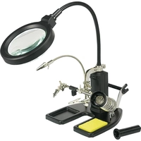 TOOLCRAFT 826054 Tisch-Lupenleuchte Vergrößerungsfaktor: 2 x, 4 x TOOLCRAFT 826054 Tisch-Lupenleuchte Vergrößerungsfaktor: 2 x, 4 x