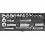 Proxxon Industrial Steckschlüsselsatz metrisch 3/8" (10 mm) 24teilig 23110 Proxxon Industrial Steckschlüsselsatz metrisch 3/8" (10 mm) 24teilig 23110