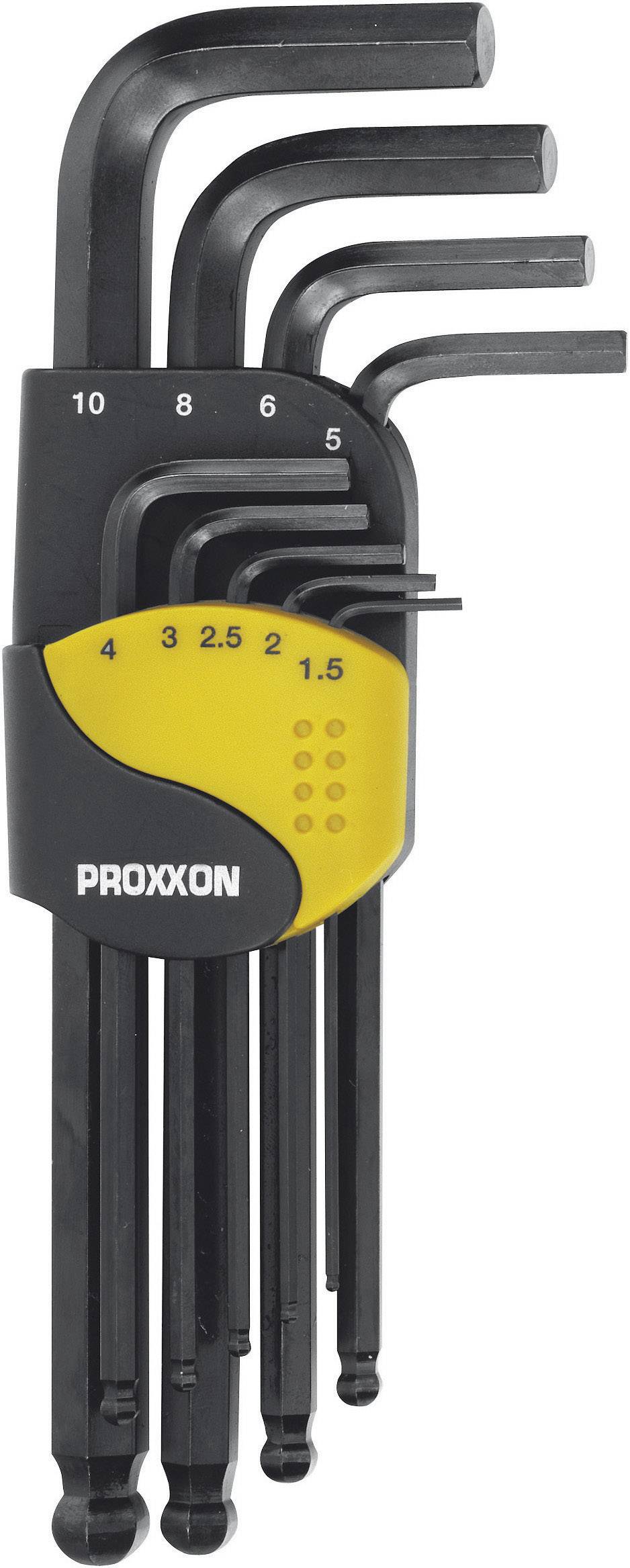 Proxxon Micromot Innen-Sechskant Winkelschraubendreher-Set 1.5 mm, 2 mm, 2.5 mm, 3 mm, 4 mm, 5 mm