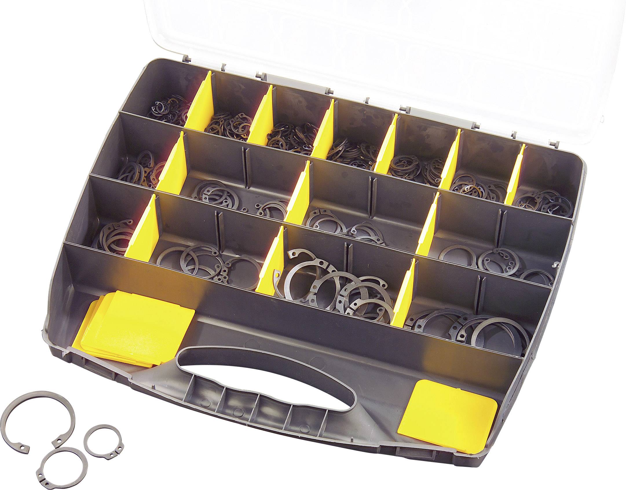 826214 Sicherungsringe-Sortiment Inhalt 390St.