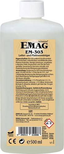 Emag EM303 Reinigungskonzentrat Platinen 500ml