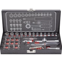 TOOLCRAFT Steckschlüsselsatz metrisch 1/4" (6.3 mm) 36teilig 826363 TOOLCRAFT Steckschlüsselsatz metrisch 1/4" (6.3 mm) 36teilig 826363