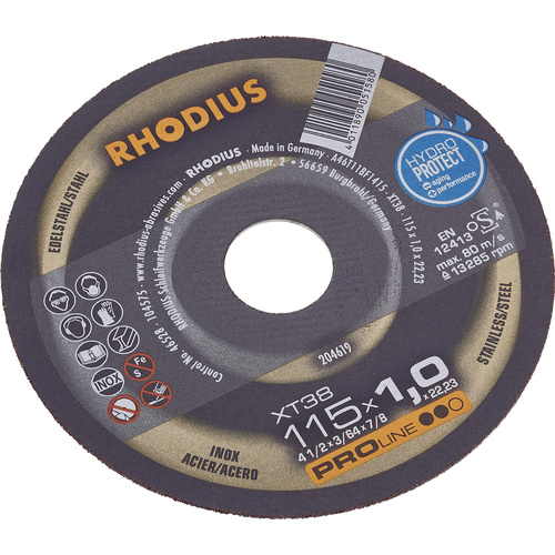 Rhodius FT38 TOP 205602 Trennscheibe gerade 125mm 22.23mm
