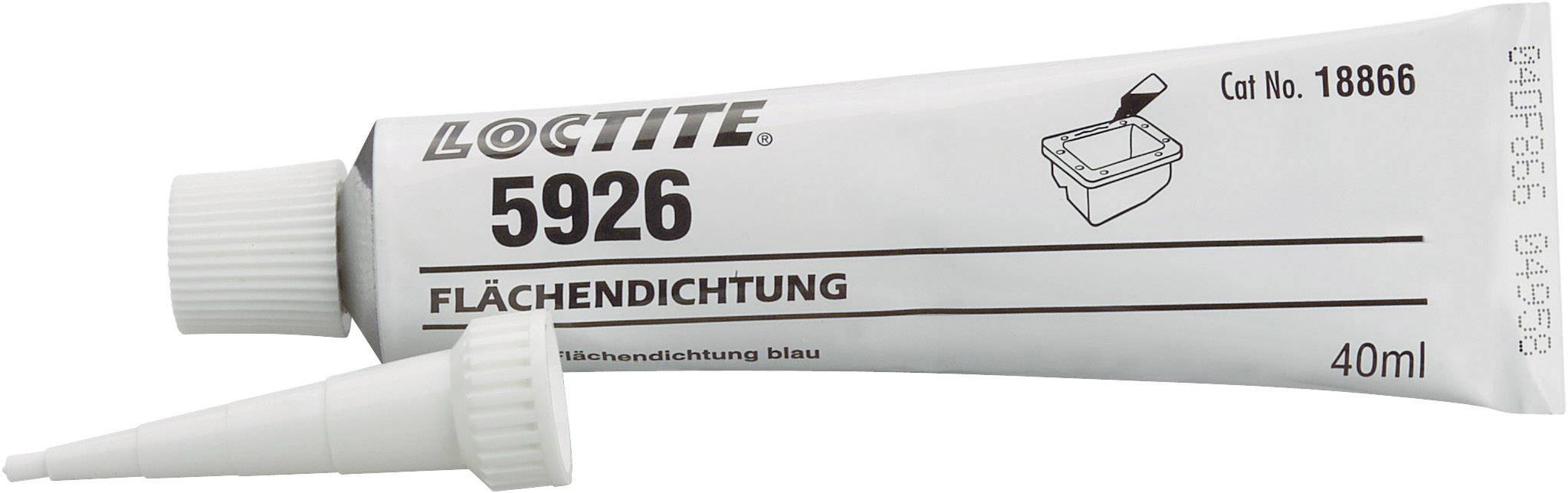 Eine Tube Loctite 5926 Flächendichtung, 40ml, mit separater Applikatorspitze.