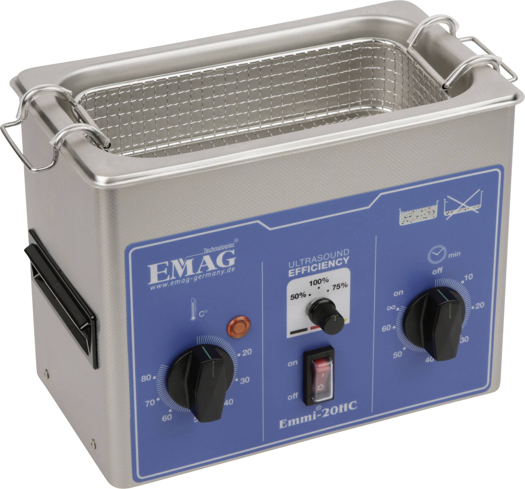 Emag EMMI - 20 HC Ultraschallreiniger Universal 120W 1.8l