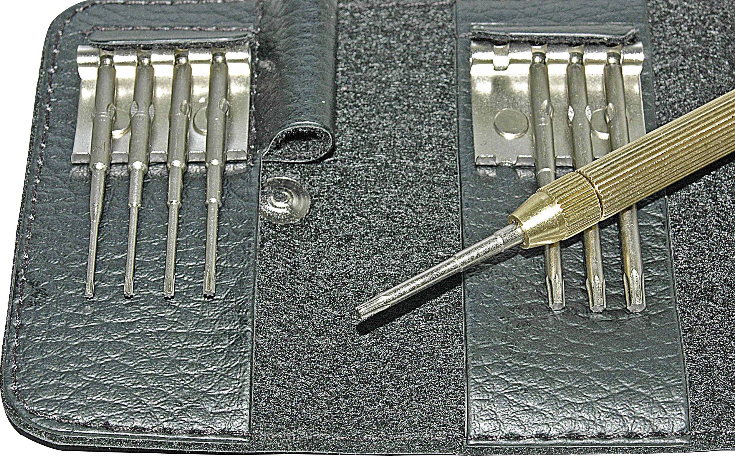 RONA Elektronik- u. Feinmechanik Schraubendreher-Set 10teilig Innen-Sechsrund (TX)