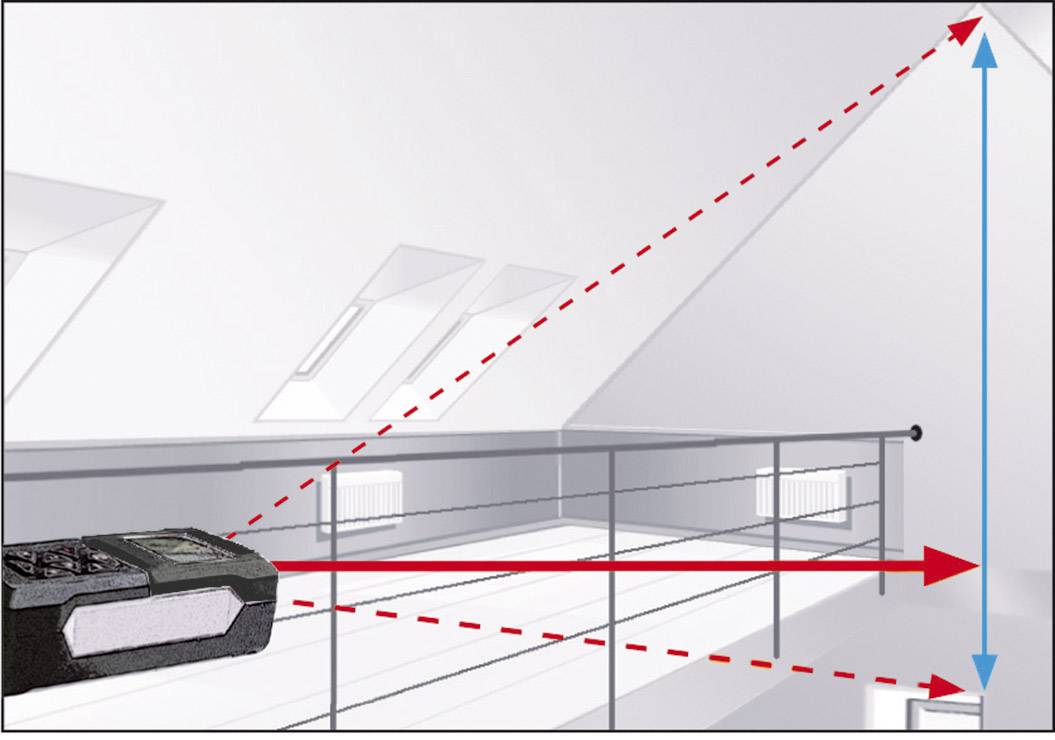 Laserliner Pocket Pro Set Laser-Entfernungsmesser 60 m