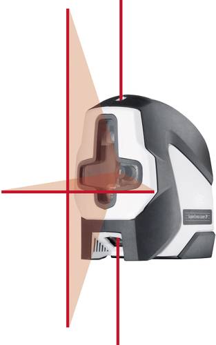 SuperCross Laser 2P Kreuzlinienlaser selbstnivellierend Reichweite (max.): 30m