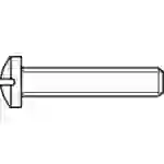 TOOLCRAFT 827126 Linsenschrauben M2 5mm Kreuzschlitz Phillips DIN 7985 Stahl galvanisch verzinkt 100St. TOOLCRAFT 827126 Linsenschrauben M2 5mm Kreuzschlitz Phillips DIN 7985 Stahl galvanisch verzinkt 100St.