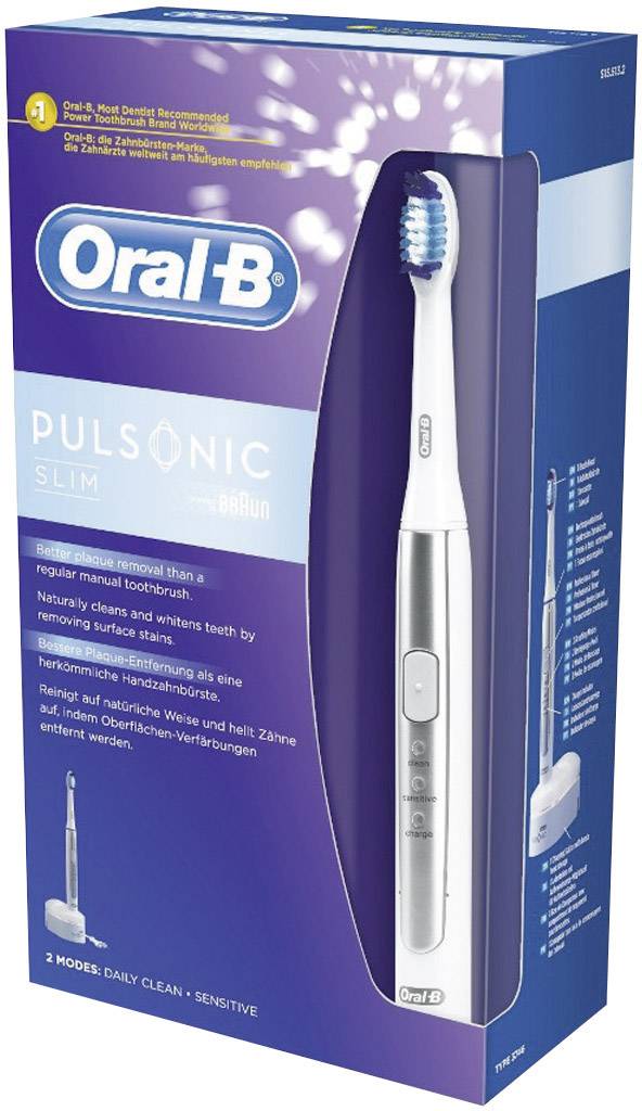 ORAL-B PULSONIC SLIM ZAHNBÜRSTE WS-SILB