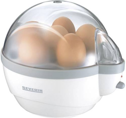 EK 3051 Eierkocher mit Eierstecher, mit Messbecher Weiß, Grau