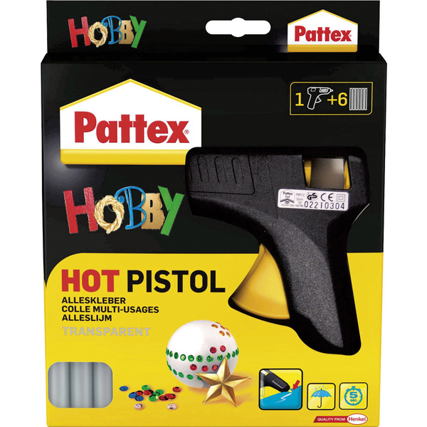 Pistolet à colle Pattex PHP6 11 mm 70 W 220 - 240 V 1 set