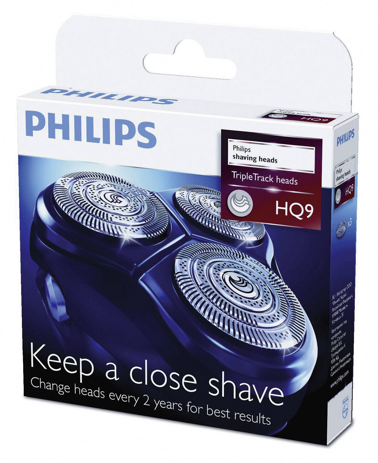 Philips HQ9/50 Scherkopf Schwarz 1 Set