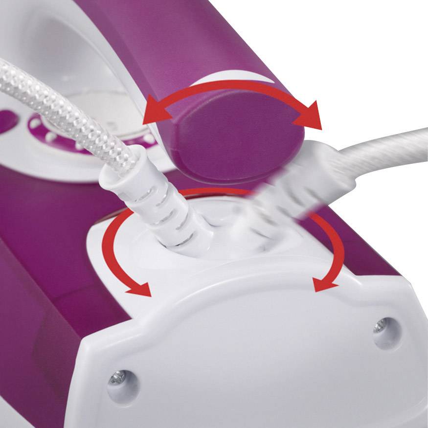 Severin BA 3243 Dampfbügeleisen Weiß, Pink 2400W