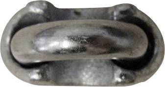 TOOLCRAFT Drahtseilklemme 3 mm M4 Stahl verzinkt 827907 10 St.