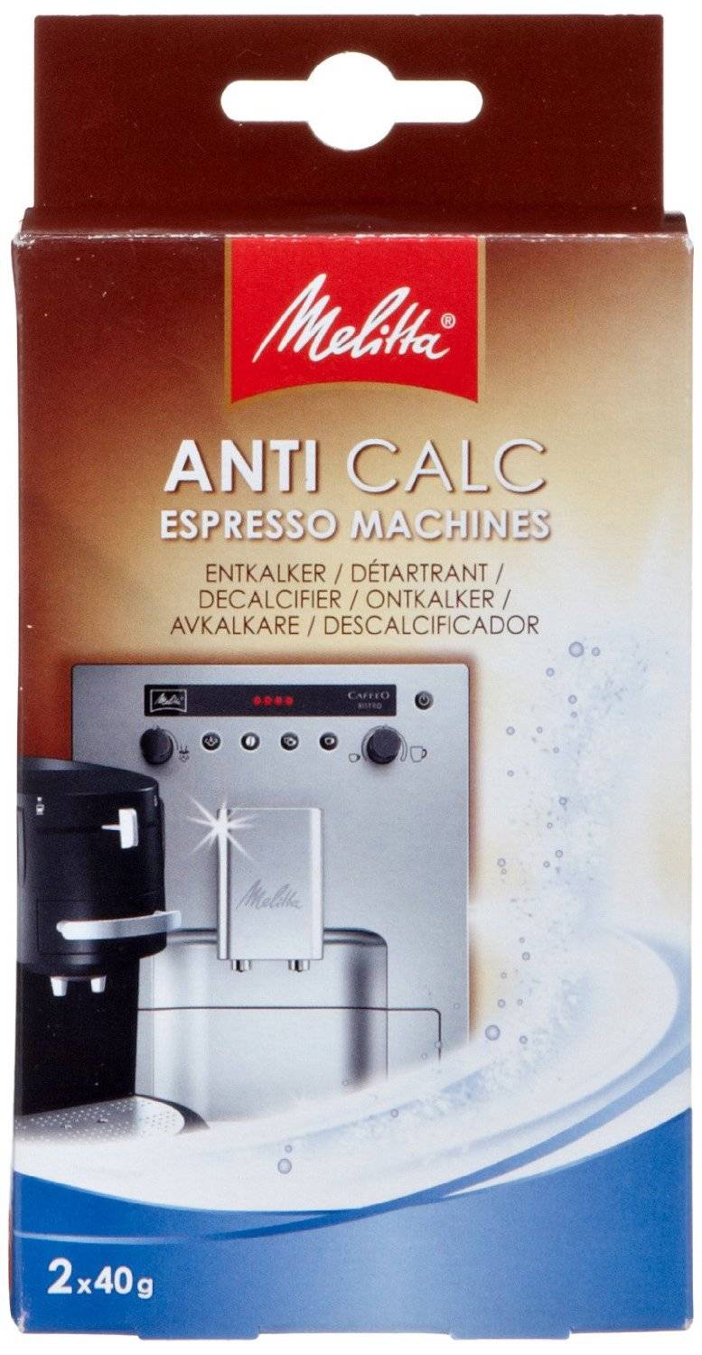 Melitta Haushaltsprod. Entkalker Pulver 2 Sachets AntiCalcEspressoMach