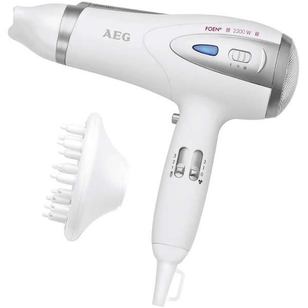 AEG HTD 5584 Haartrockner Weiß, Silber AEG HTD 5584 Haartrockner Weiß, Silber