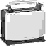 Braun HT450 Toaster mit Brötchenaufsatz Weiß, Schwarz