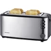 Severin AT 2509 Doppel-Langschlitztoaster mit eingebautem Brötchenaufsatz Edelstahl (gebürstet), Schwarz Severin AT 2509 Doppel-Langschlitztoaster mit eingebautem Brötchenaufsatz Edelstahl (gebürstet), Schwarz
