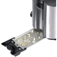 Severin AT 2509 Doppel-Langschlitztoaster mit eingebautem Brötchenaufsatz Edelstahl (gebürstet), Schwarz Severin AT 2509 Doppel-Langschlitztoaster mit eingebautem Brötchenaufsatz Edelstahl (gebürstet), Schwarz