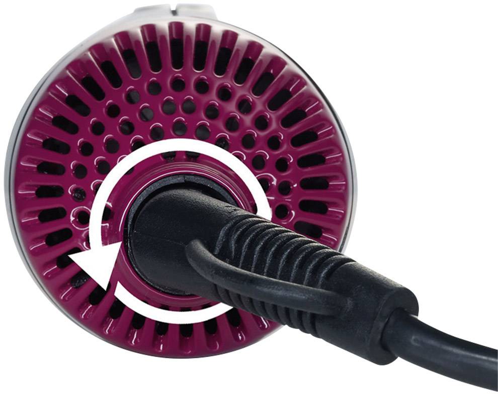 Severin WL 0806 Lockenstab Violett-Schwarz