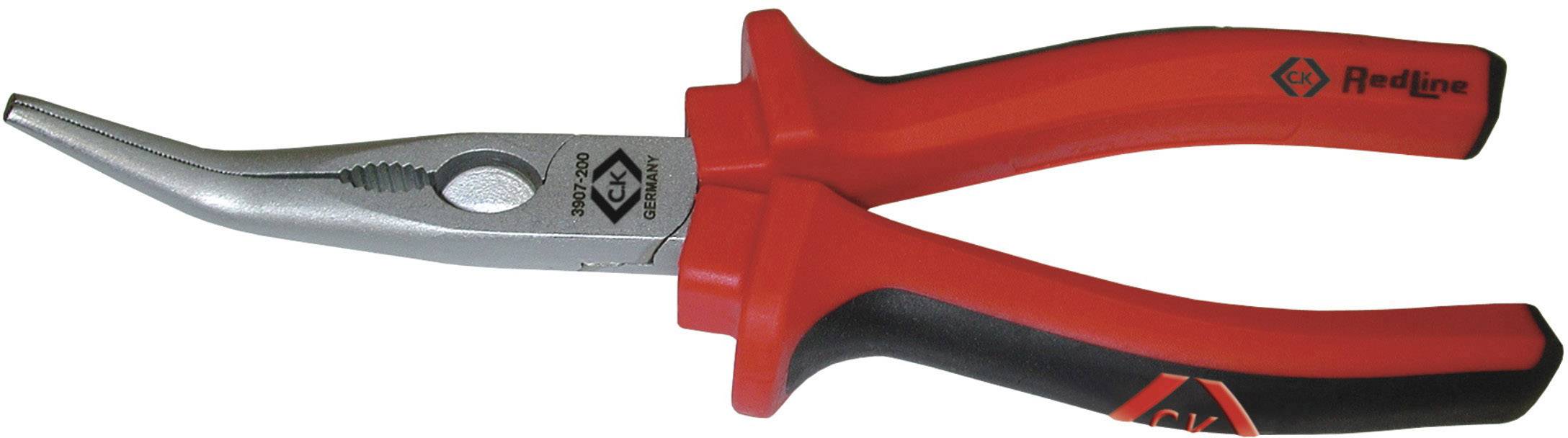 C.K T3907 8 Werkstatt Spitzzange 45° gebogen 200mm