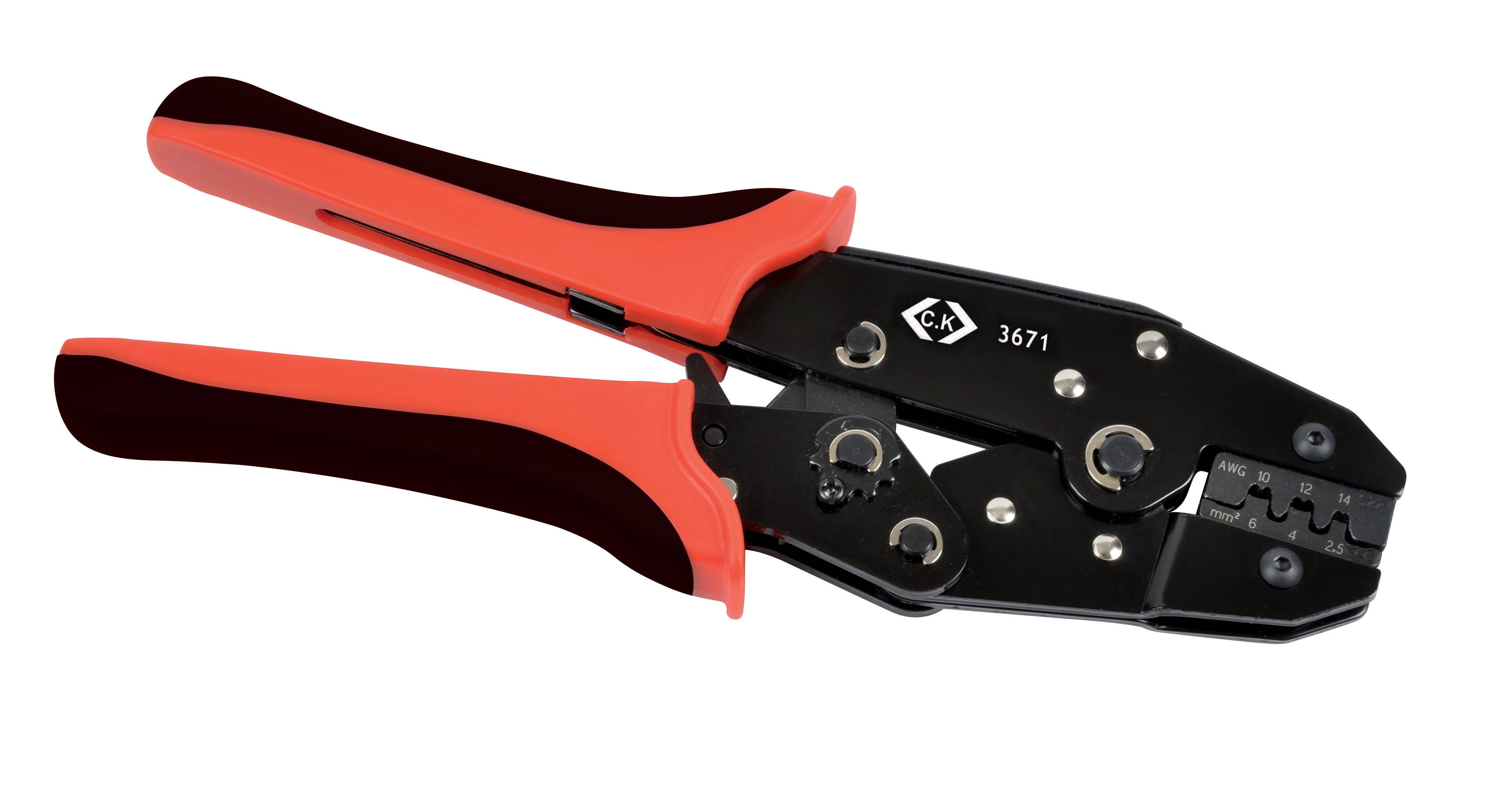 C.K T3671 Crimpzange Solar-Steckverbinder 2.5 bis 6 mm²