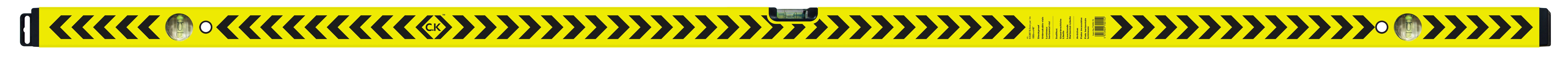 C.K T3494 70 Leichtmetall-Wasserwaage 180cm 0.5 mm/m