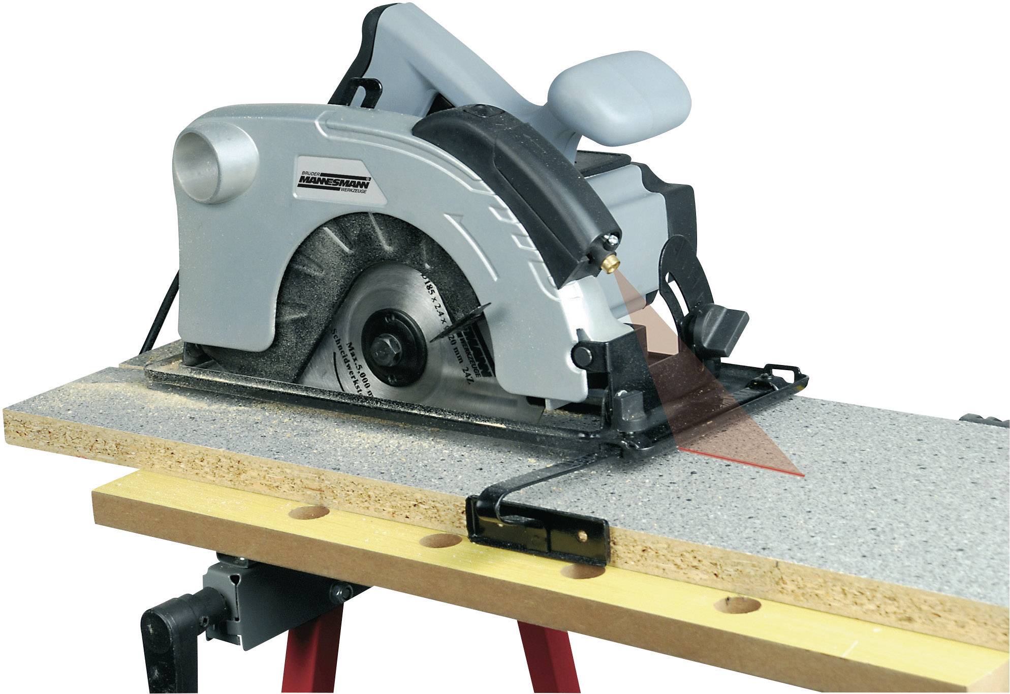 Brüder Mannesmann M 12795 Handkreissäge  185 mm  1200 W