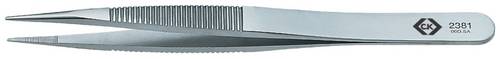 C.K T2381 Präzisionspinzette 00D SA Stumpf-flach 120 mm