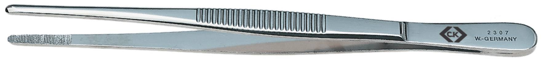 C.K T2307 Präzisionspinzette Stumpf, fein 145mm