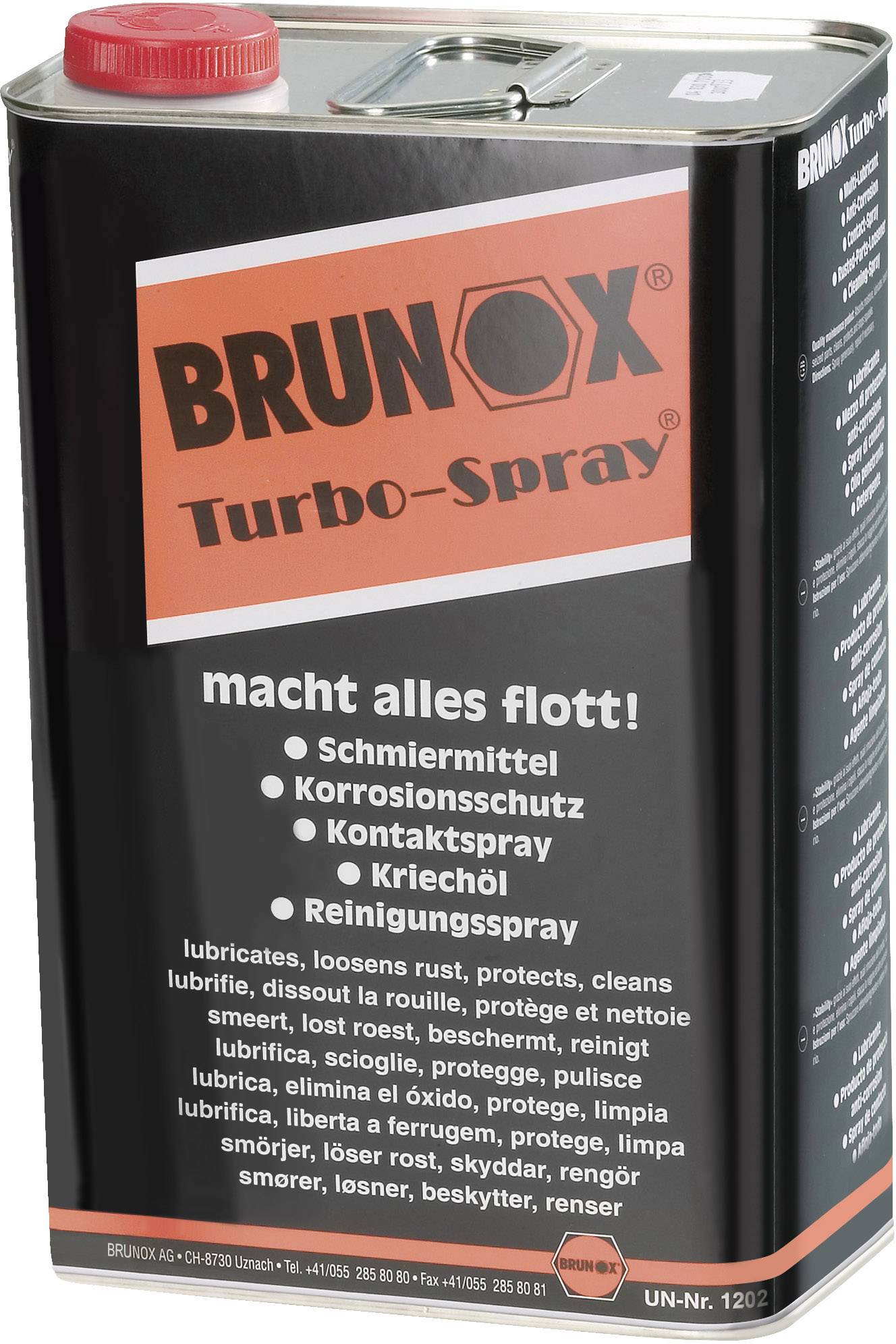 Brunox TURBO-SPRAY BR5,00TS Multifunktionsspray 5l