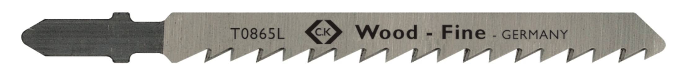 C.K T0865L Stichsägeblatt HCS für Holz 5 St. auf Karte 1St.