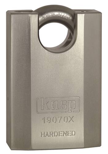 KASP K19070XD Vorhängeschloss 70 mm verschieden schließend Silber Schlüsselschloss