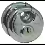 KASP K16070D2 Vorhängeschloss gleichschließend Silber Schlüsselschloss KASP K16070D2 Vorhängeschloss gleichschließend Silber Schlüsselschloss