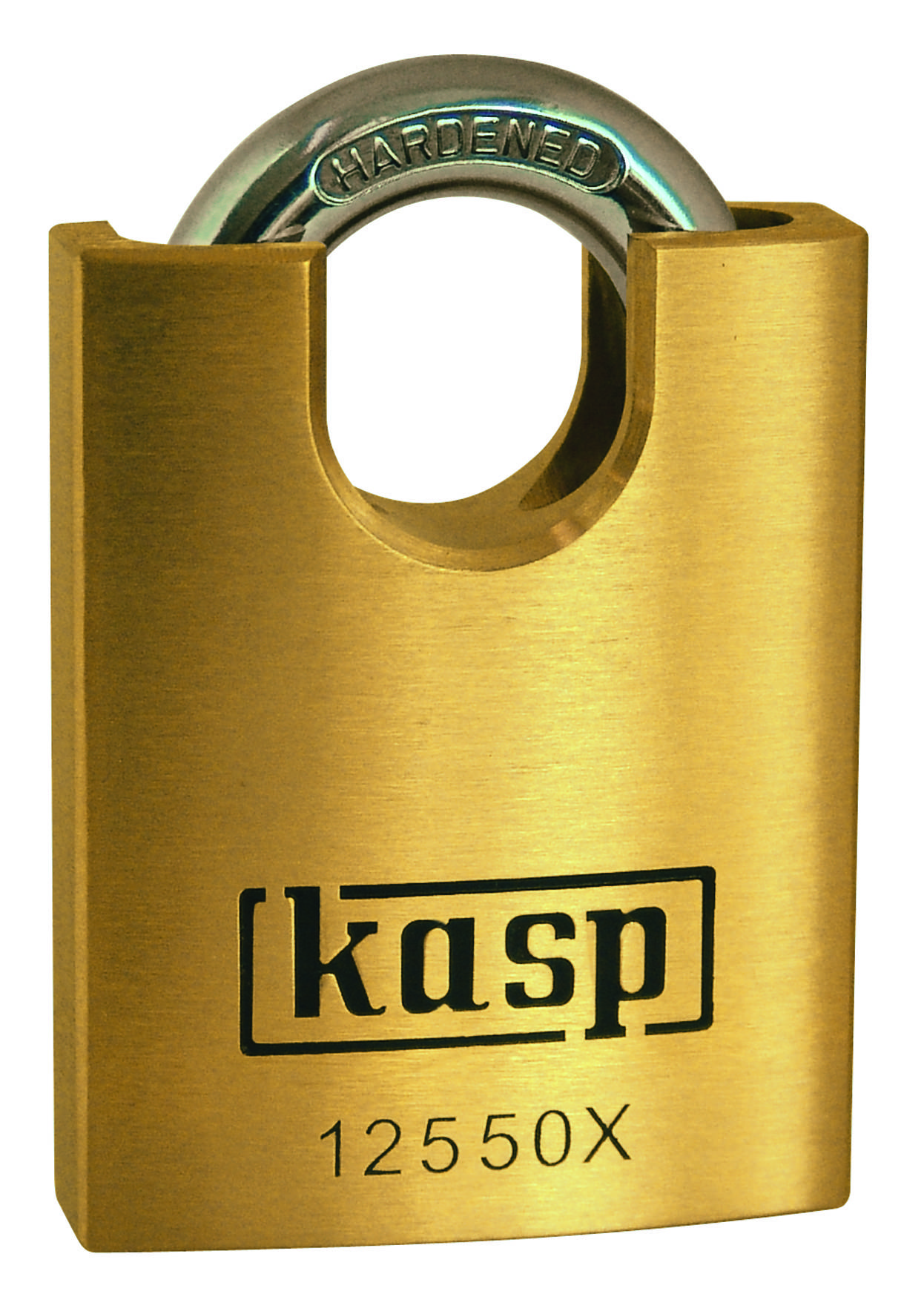 KASP K12540XD Vorhängeschloss 40mm verschieden schließend Goldgelb Schlüsselschloss
