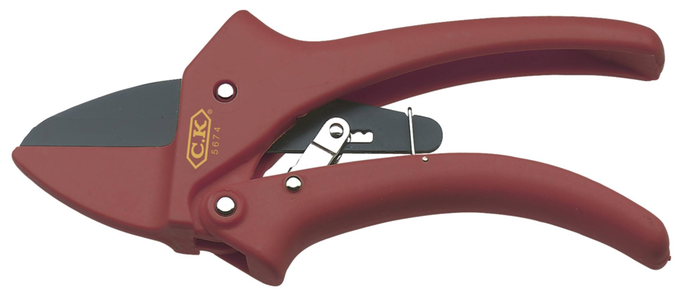 C.K G5674 Gartenschere 185mm Amboss, Ratsche