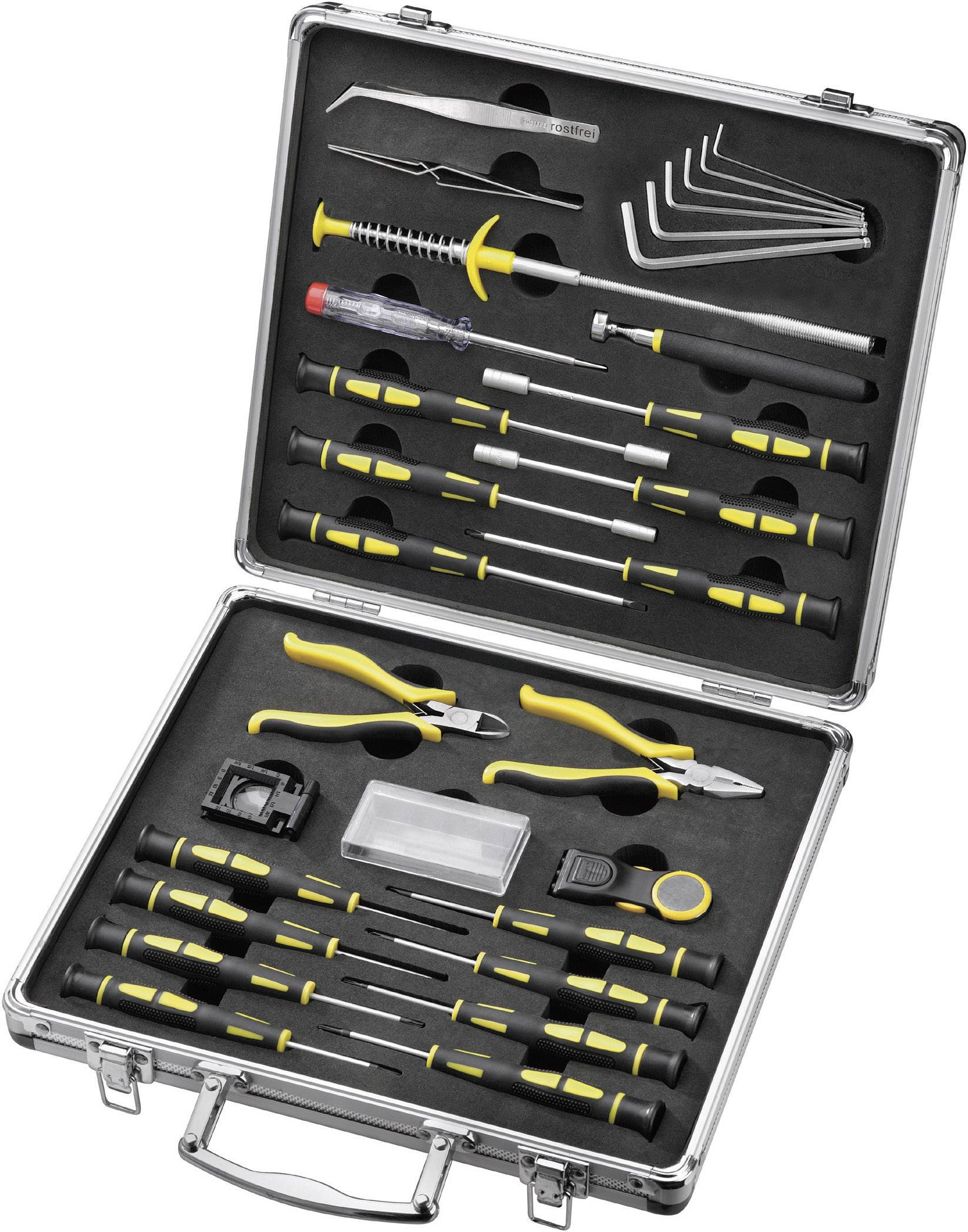 Basetech 814892 Werkzeugset Elektriker im Koffer 30teilig