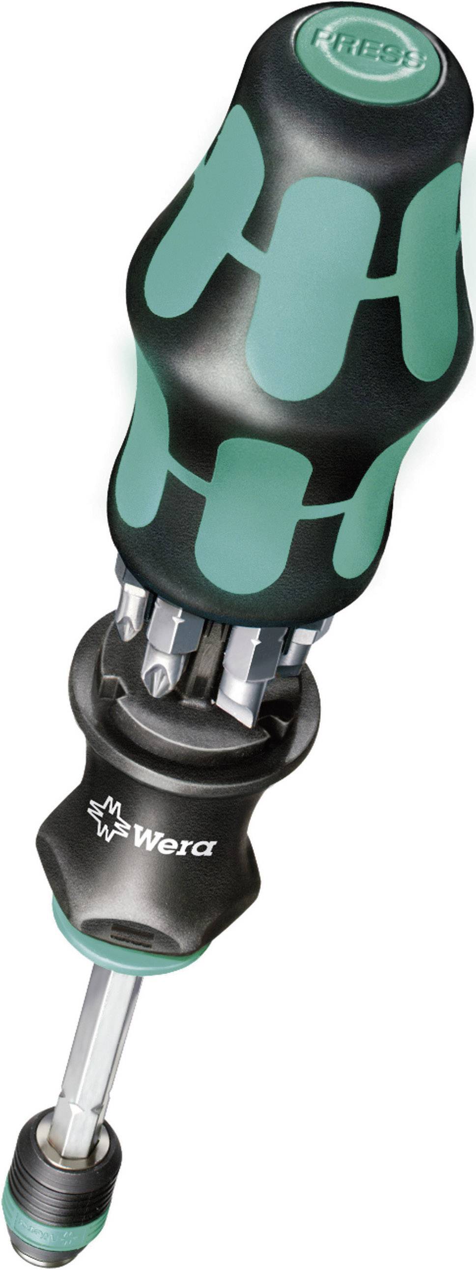 Wera KK 20 Werkstatt Magazin-Schraubendreher 1/4" (6.3 mm) DIN 3126, DIN ISO 1173
