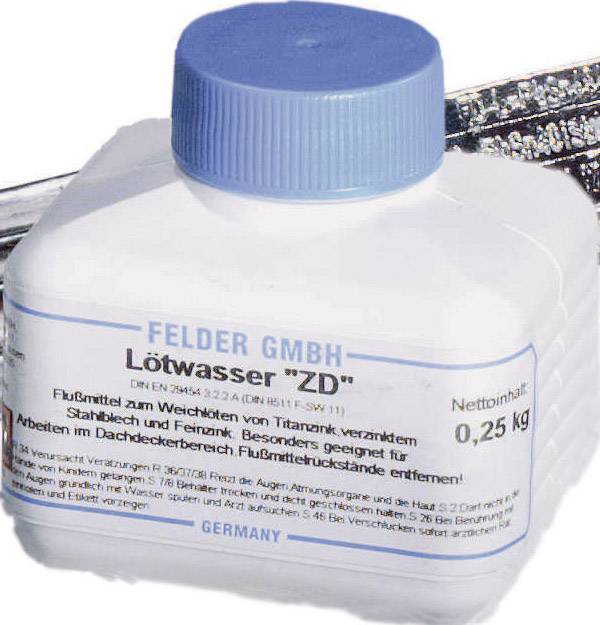 Felder ZD 250 Lötwasser Inhalt 250g F-SW 11