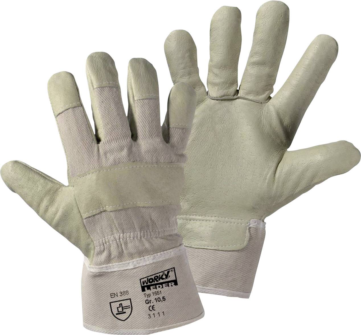 Leipold Doehle 1551 88 PAWA Schweinsnarbenleder Arbeitshandschuh Größe (Handschuhe): 10.5, XL EN 388:2016 CAT II 1 Paar