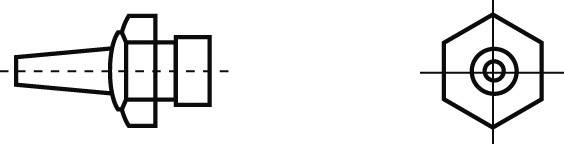 Weller R02 Heißluftdüse Heißluftdüsen Spitzen-Größe 0.8mm Inhalt 1St.