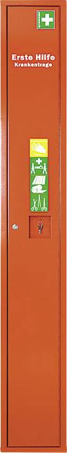 SÖHNGEN® Sanitätsschrank Lean, leer, orange, Feinblech, 300x2000x200mm