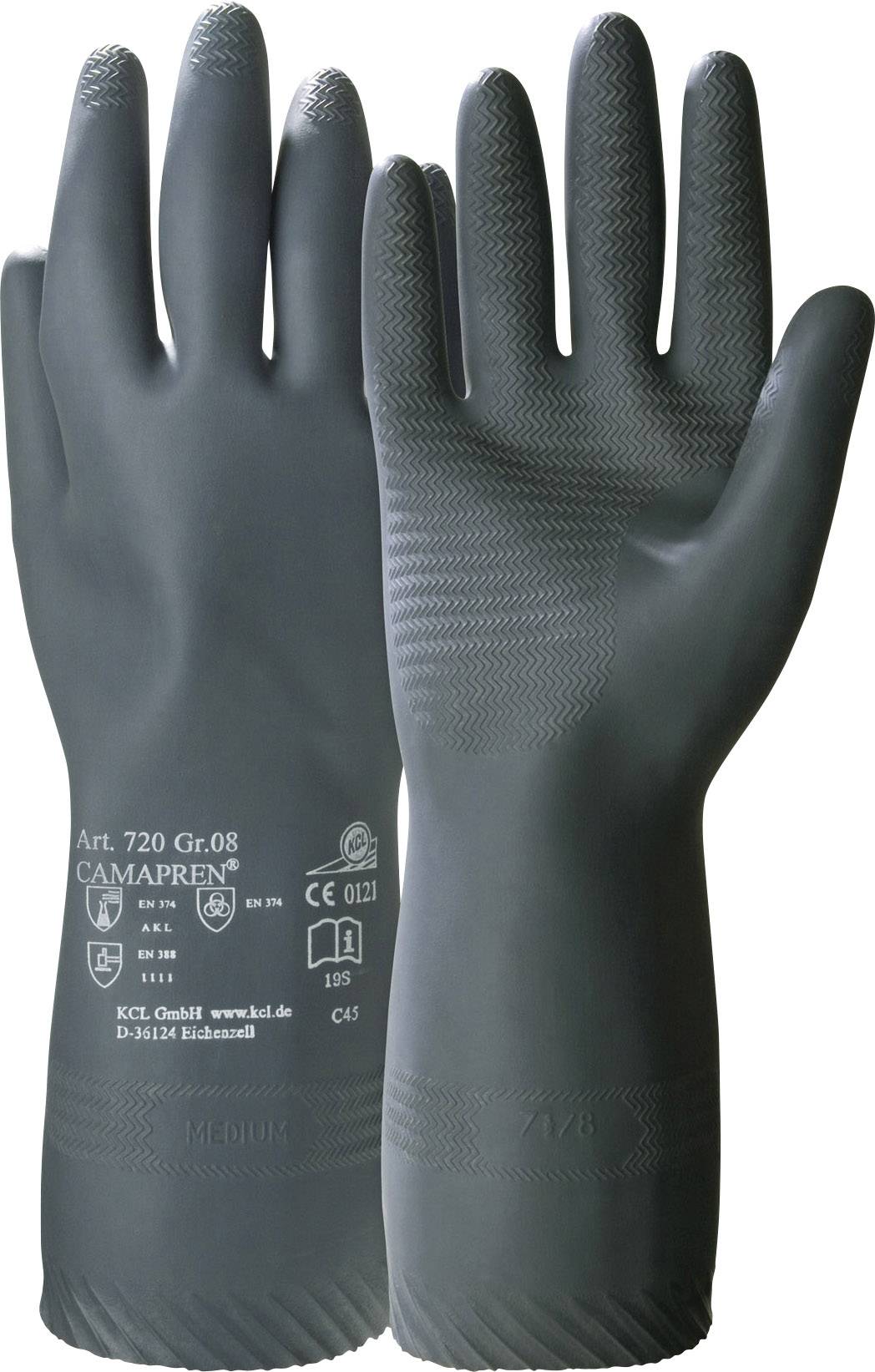 KCL 720-8 Camapren® Chloropren Chemiekalienhandschuh Größe (Handschuhe): 8, M EN 388, EN 511 1 Paar