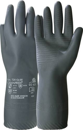 KCL 720 Camapren® Chloropren Chemiekalienhandschuh Größe (Handschuhe): 9, L EN 388 , EN 374 1 Paa