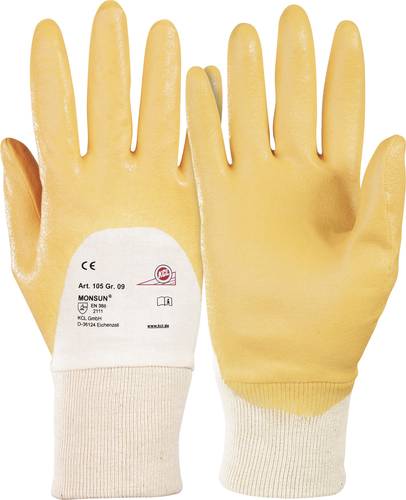 KCL Monsun® 105 Baumwolle Arbeitshandschuh Größe (Handschuhe): 10, XL EN 388 1 Paar
