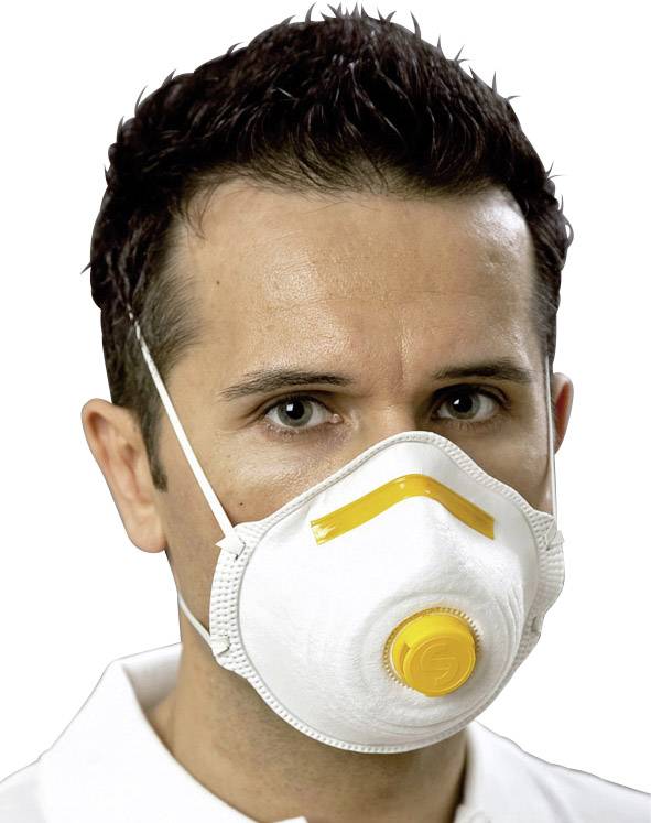Ekastu 411 381 Feinstaubmaske mit Ventil FFP1 12 St. EN 149:2009 DIN 149:2009
