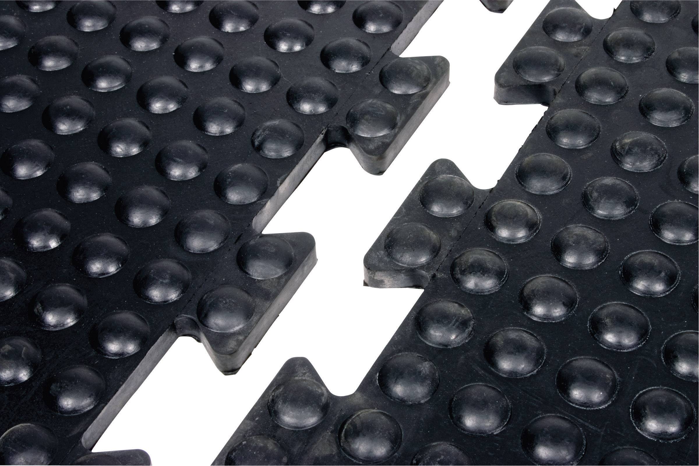 COBA Europe BF010004 BUBBLEMAT Gummimatte (L x B x H) 900 x 600 x 14mm Schwarz