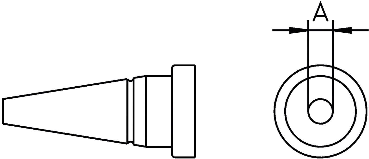 Weller LT-AS Lötspitze Rundform Spitzen-Größe 1.6mm Inhalt 1St.